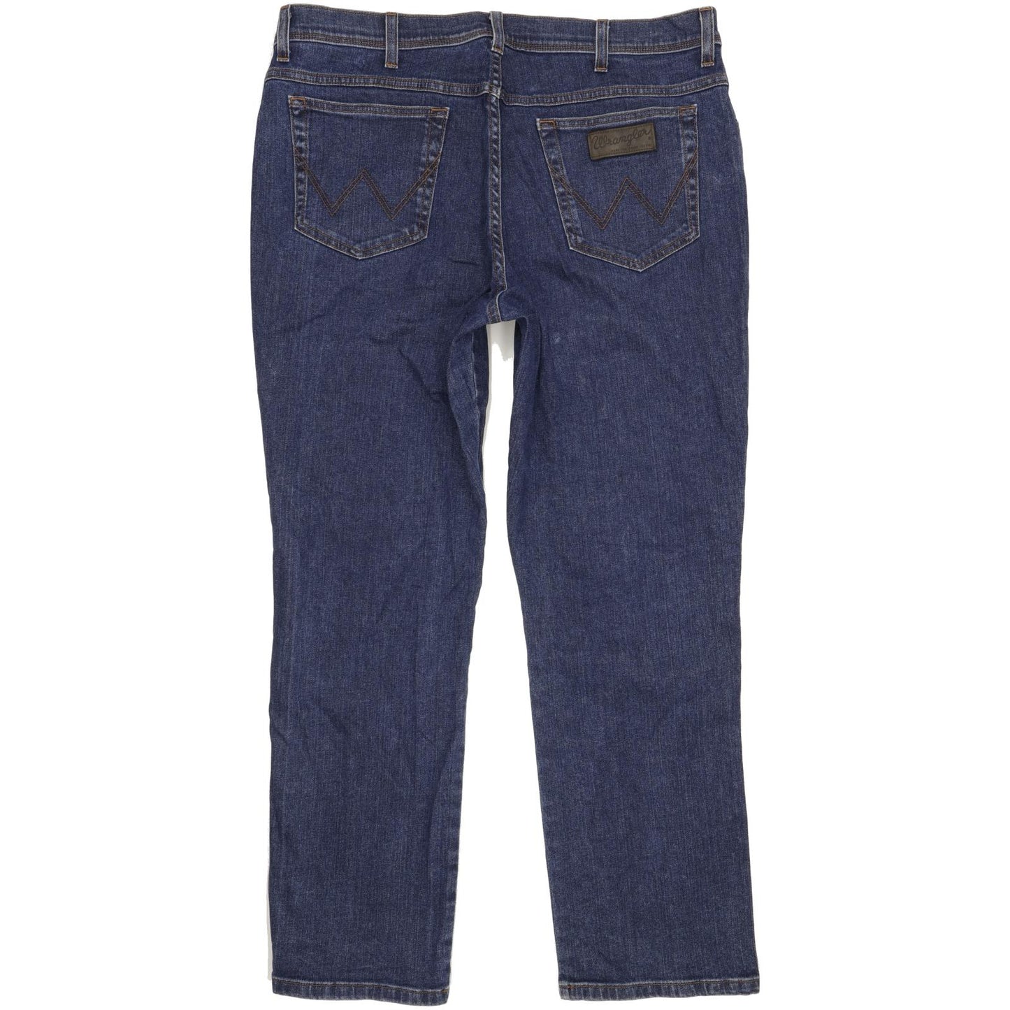 Wrangler Texas Men Blue Straight Regular Stretch Jeans W40 L32