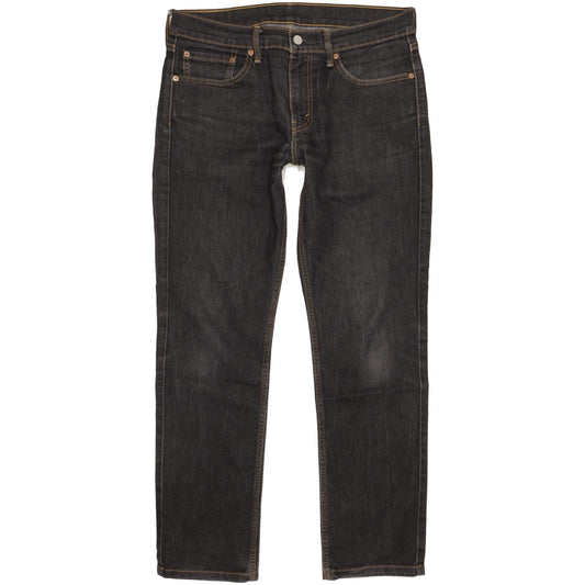 Levi's 511 Men Black Straight Slim Stretch Jeans W32 L31
