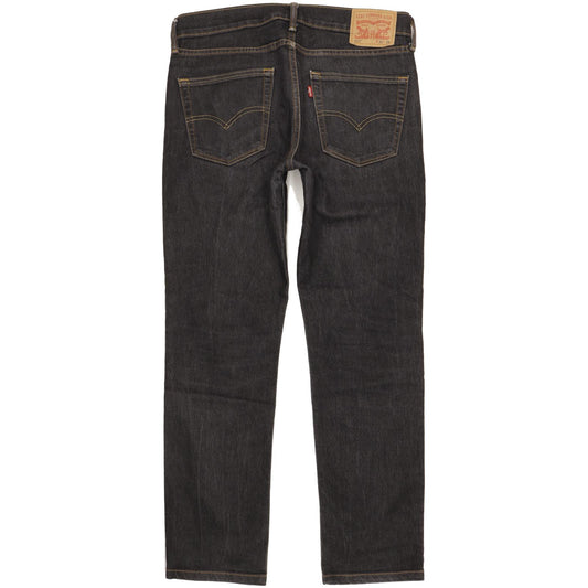 Levi's 511 Men Black Straight Slim Stretch Jeans W32 L31