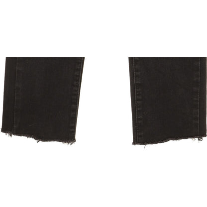 Levi's Slimming Women Black Straight Slim Stretch Jeans W26 L28