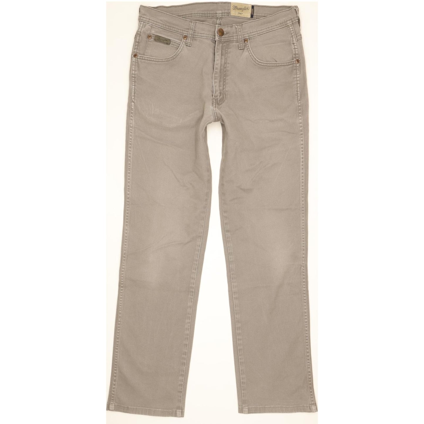 Wrangler Arizona Men Grey Straight Regular Stretch Jeans W31 L29