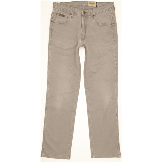 Wrangler Arizona Men Grey Straight Regular Stretch Jeans W31 L29