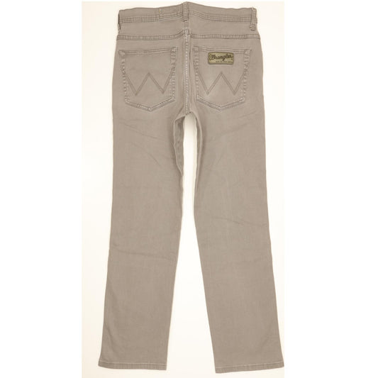 Wrangler Arizona Men Grey Straight Regular Stretch Jeans W31 L29