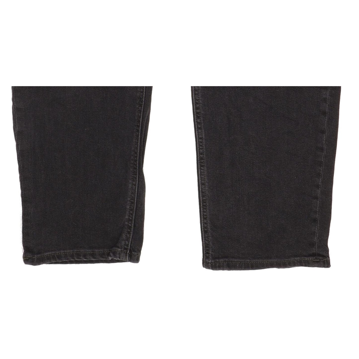 Lee Carol Black Straight Regular Stretch Jeans High Waisted W36 L30
