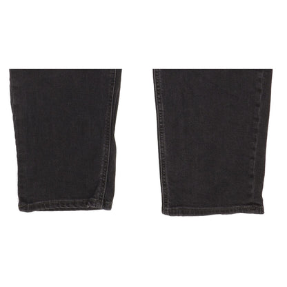 Lee Carol Black Straight Regular Stretch Jeans High Waisted W36 L30