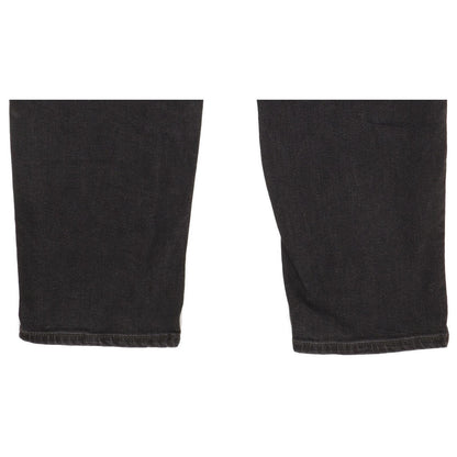 Lee Carol Black Straight Regular Stretch Jeans High Waisted W36 L30