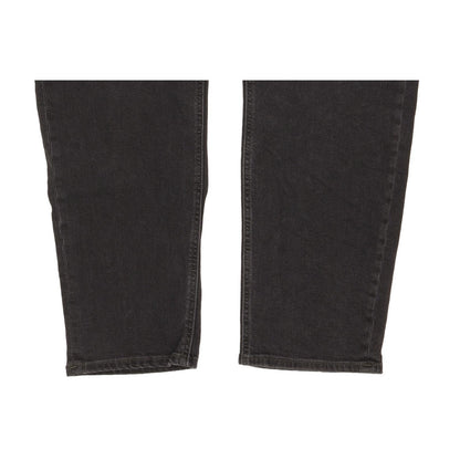 Lee Carol Black Straight Regular Stretch Jeans High Waisted W36 L30