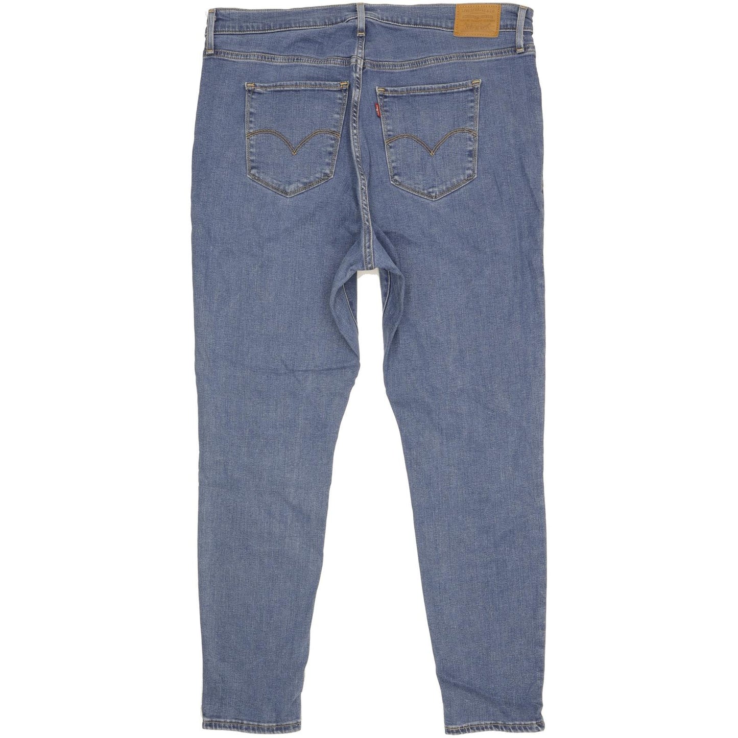 Levi's 721 Blue Skinny Slim Stretch Jeans High Waisted W34 L30