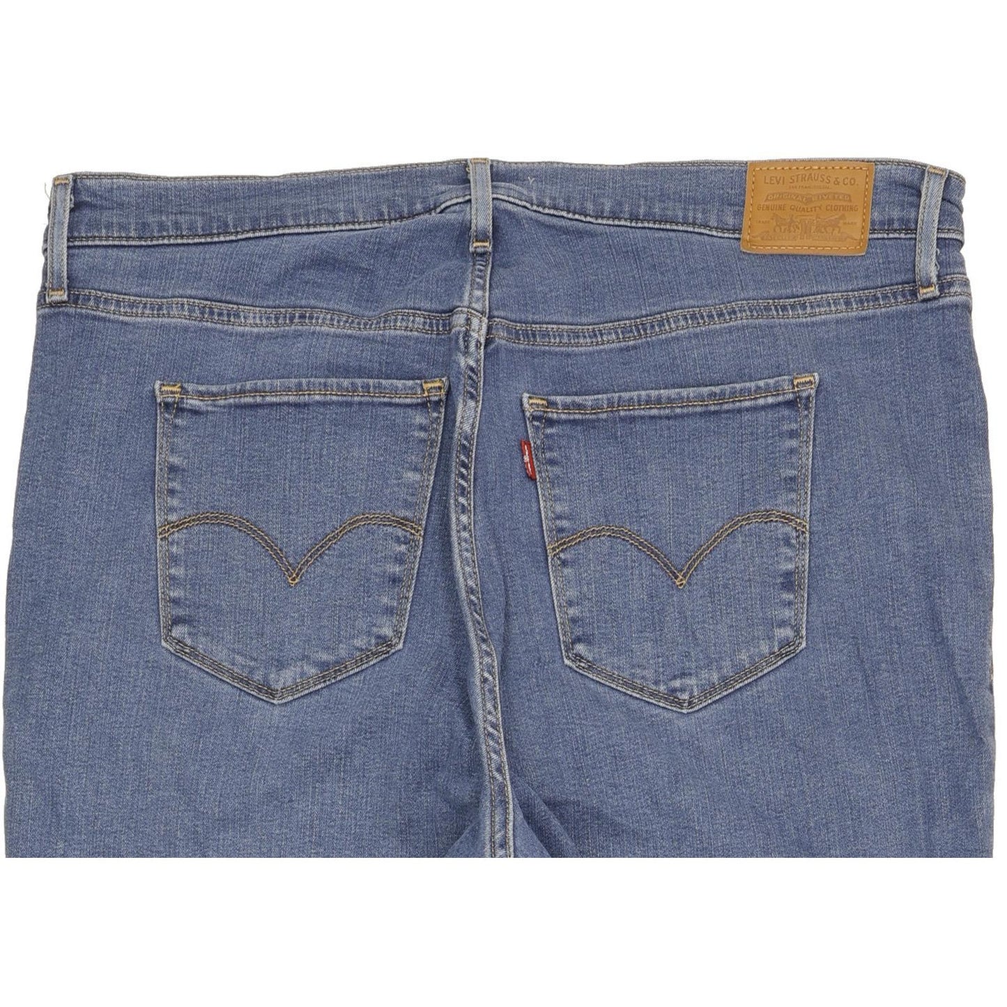Levi's 721 Blue Skinny Slim Stretch Jeans High Waisted W34 L30