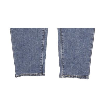 Levi's 721 Blue Skinny Slim Stretch Jeans High Waisted W34 L30