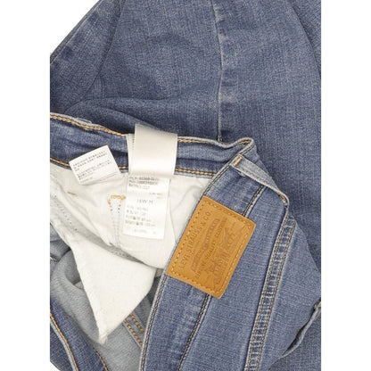 Levi's 721 Blue Skinny Slim Stretch Jeans High Waisted W34 L30