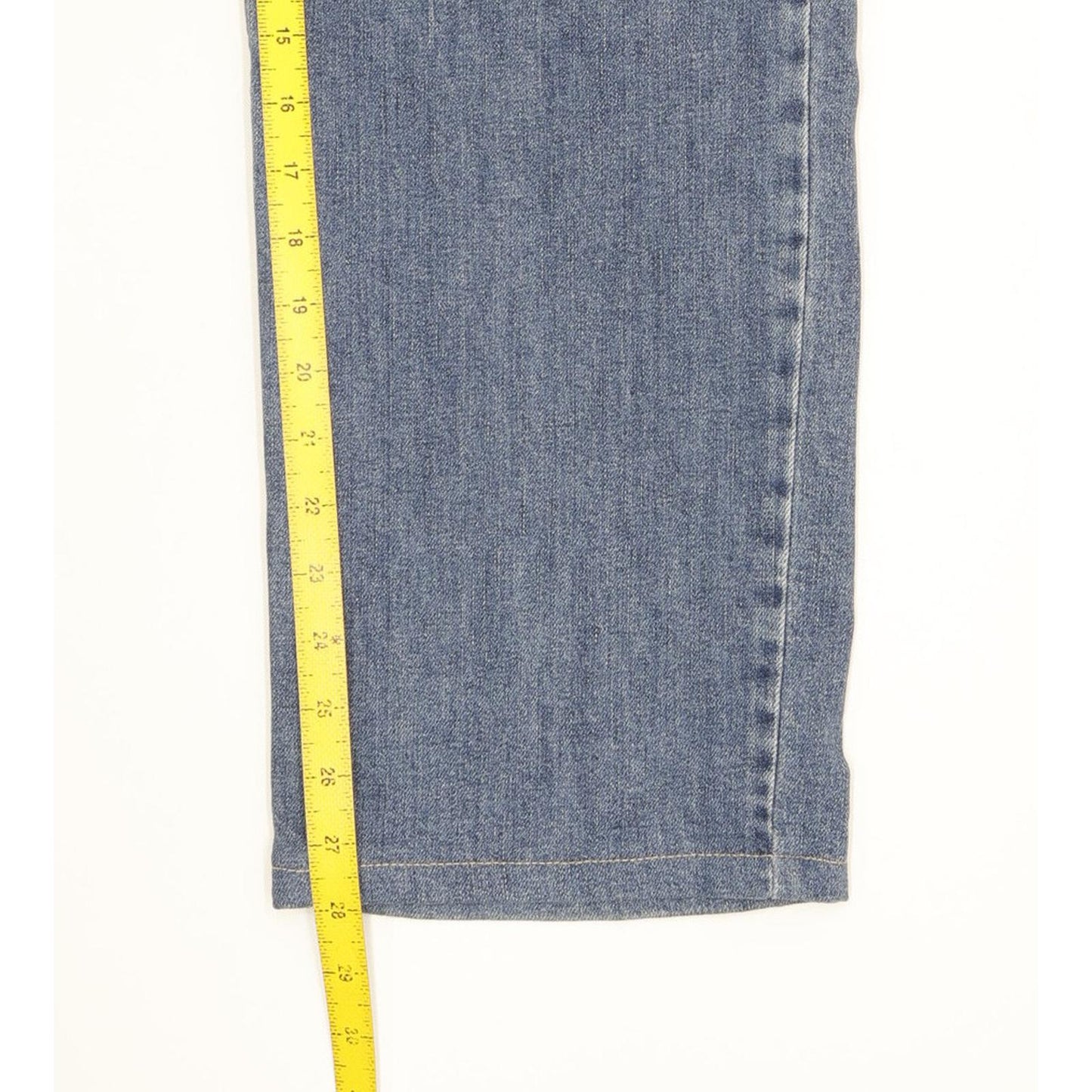 Lee Brooklyn Men Blue Straight Regular Stretch Jeans W40 L28
