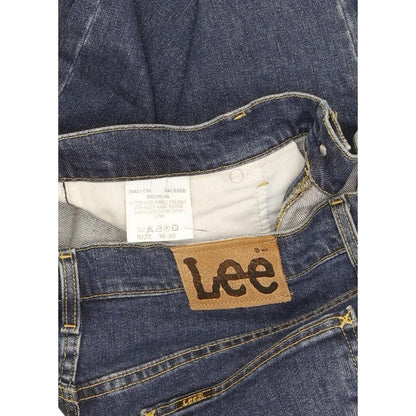 Lee Brooklyn Men Blue Straight Regular Stretch Jeans W36 L29