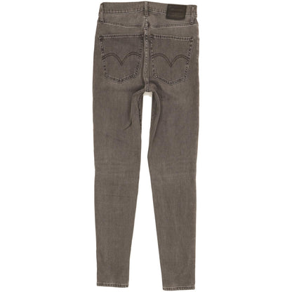 Levi's Mile Grey Skinny Slim Stretch Jeans High Waisted W27 L28