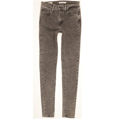 Levi's 720 Super Women Grey Skinny Slim Stretch Jeans W27 L31