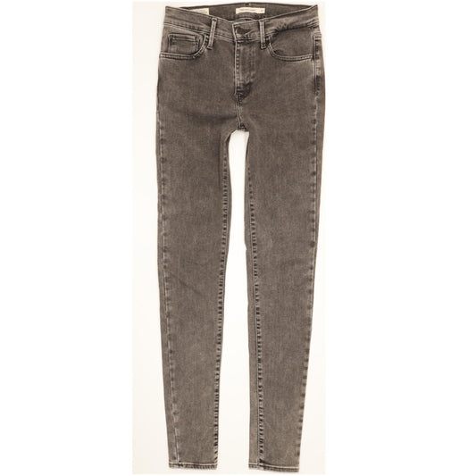 Levi's 720 Super Women Grey Skinny Slim Stretch Jeans W27 L31