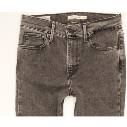Levi's 720 Super Women Grey Skinny Slim Stretch Jeans W27 L31
