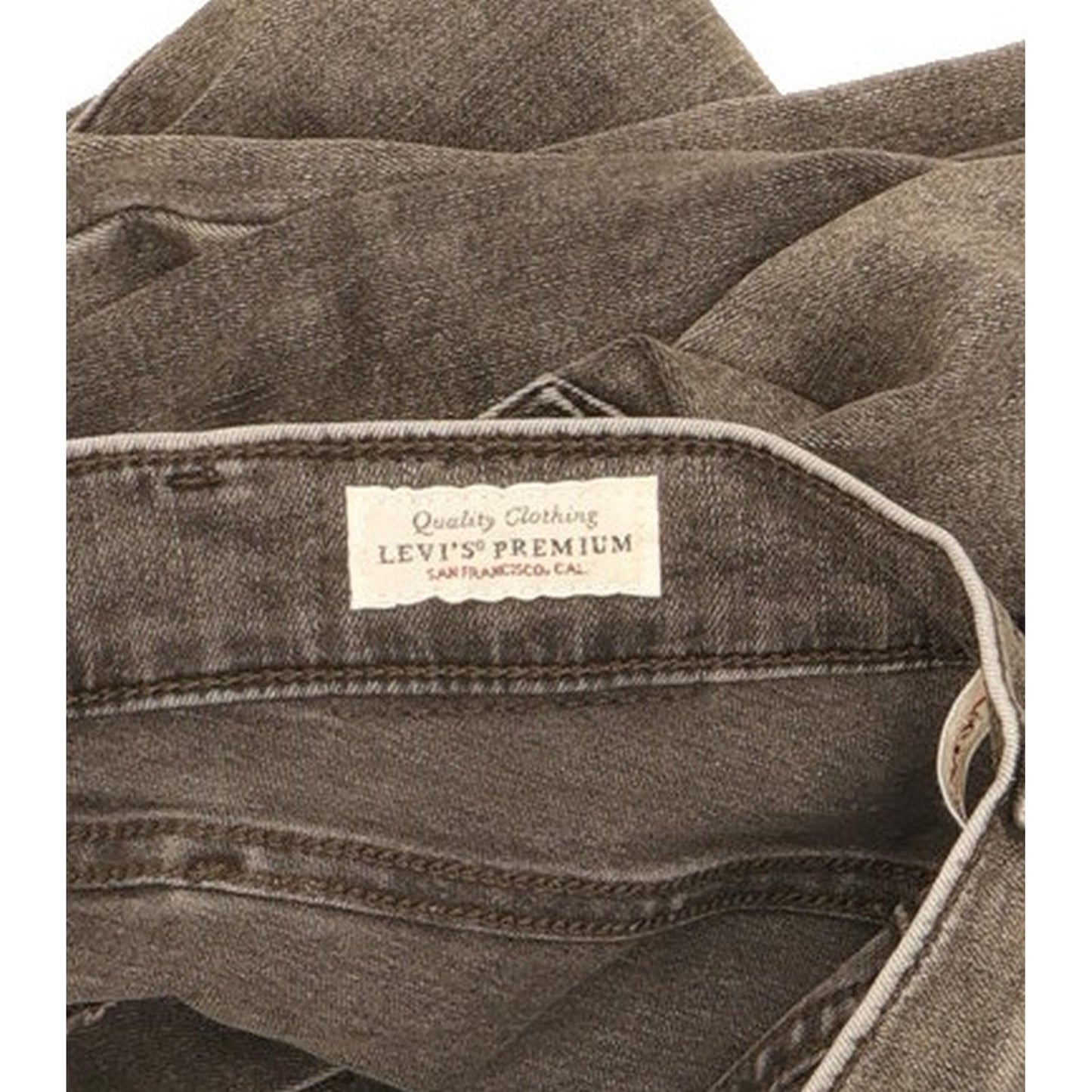 Levi's 720 Super Women Grey Skinny Slim Stretch Jeans W27 L31