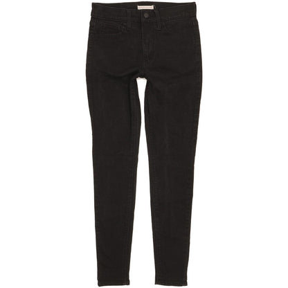 Levi's 720 Women Black Skinny Slim Jeans W27 L29