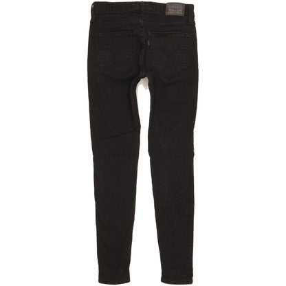 Levi's 720 Women Black Skinny Slim Jeans W27 L29