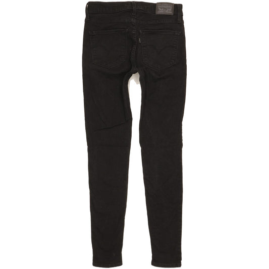 Levi's 720 Women Black Skinny Slim Jeans W27 L29