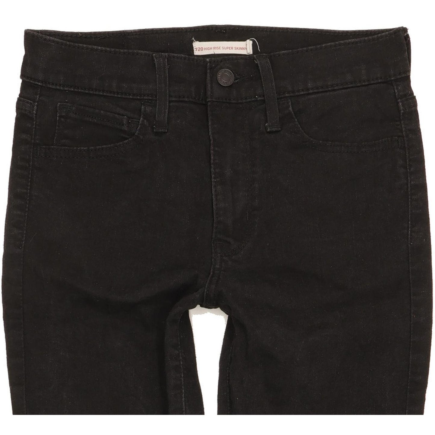 Levi's 720 Women Black Skinny Slim Jeans W27 L29
