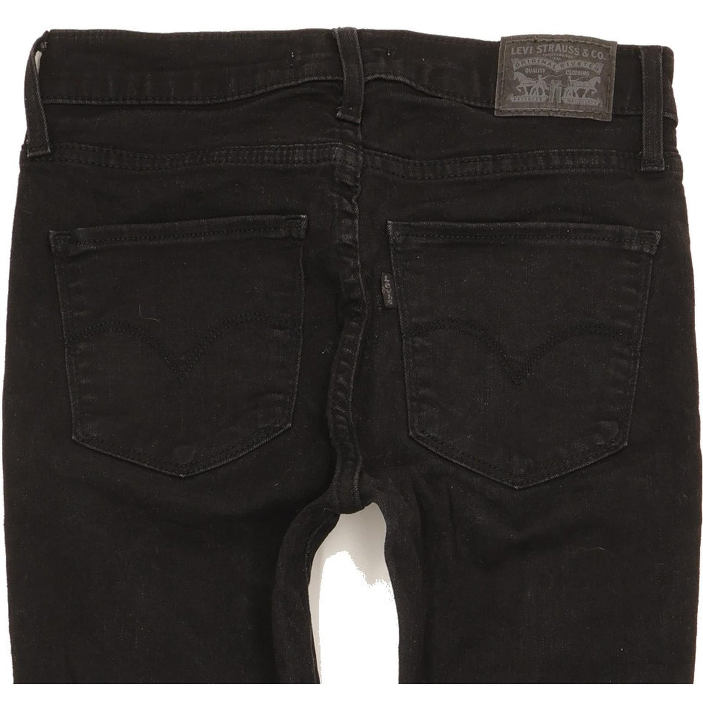 Levi's 720 Women Black Skinny Slim Jeans W27 L29