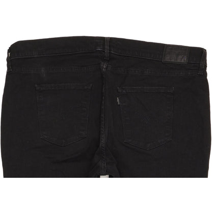 Levi's 310 Shaping Black Skinny Slim Stretch Jeans High Waisted W40 L27
