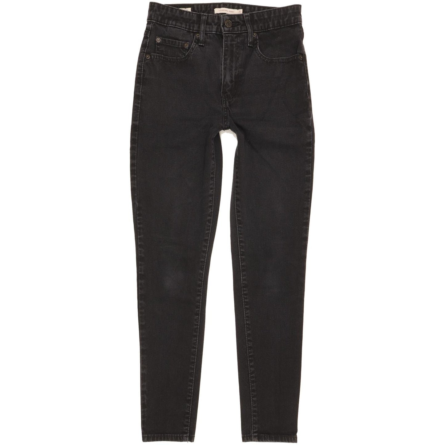 Levi's 721 Women Black Skinny Slim Jeans W27 L27