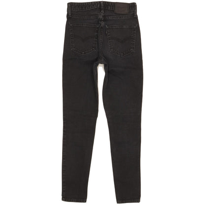 Levi's 721 Women Black Skinny Slim Jeans W27 L27