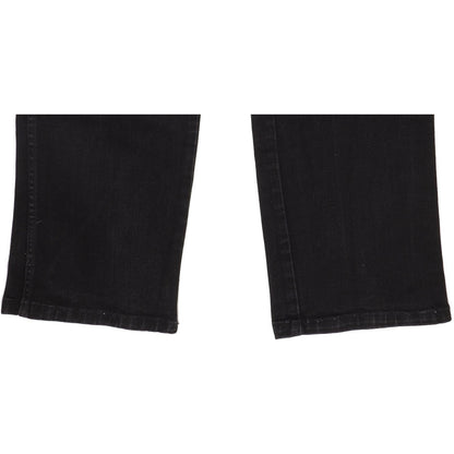 Wrangler Texas Men Black Straight Regular Stretch Jeans W38 L31