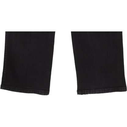 Wrangler Texas Men Black Straight Regular Stretch Jeans W38 L31