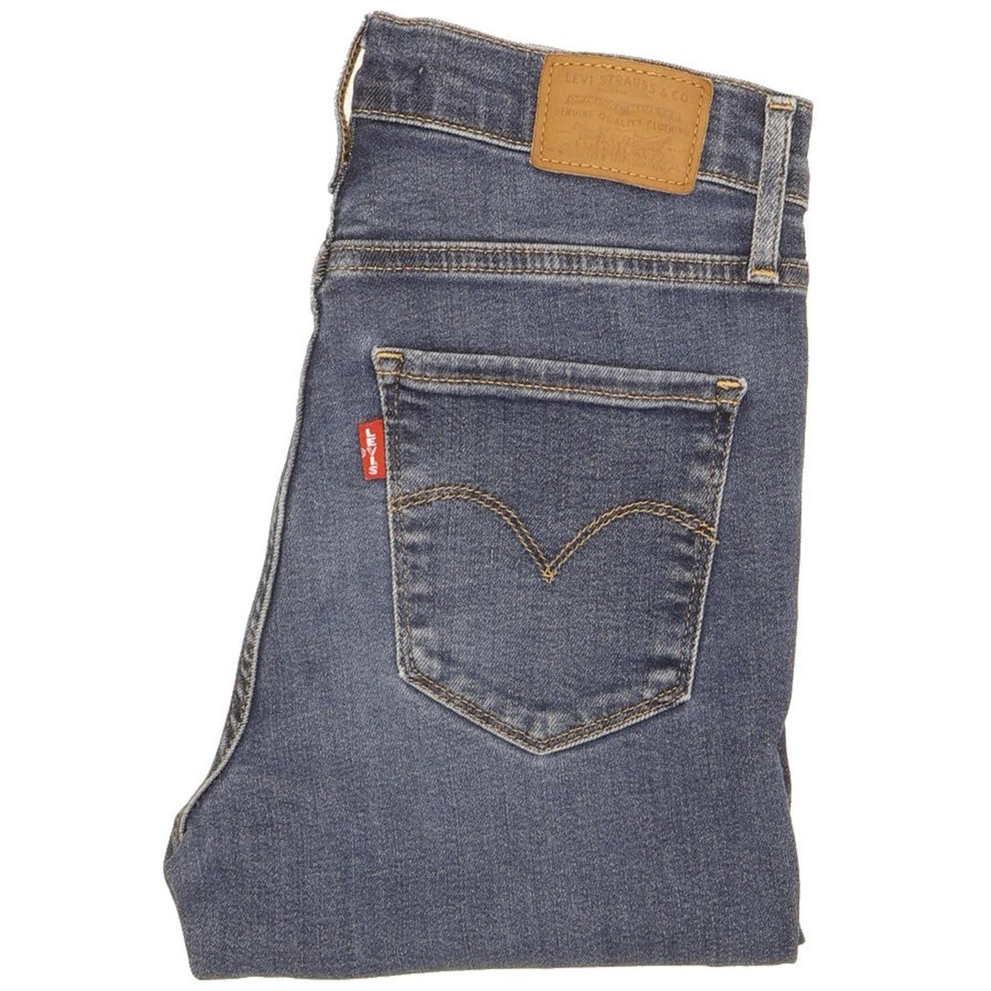 Levi's Women Blue Skinny Slim Stretch Jeans W26 L29