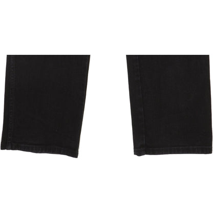 Wrangler Texas Men Black Straight Regular Stretch Jeans W32 L31
