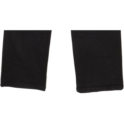 Wrangler Texas Men Black Straight Regular Stretch Jeans W32 L31
