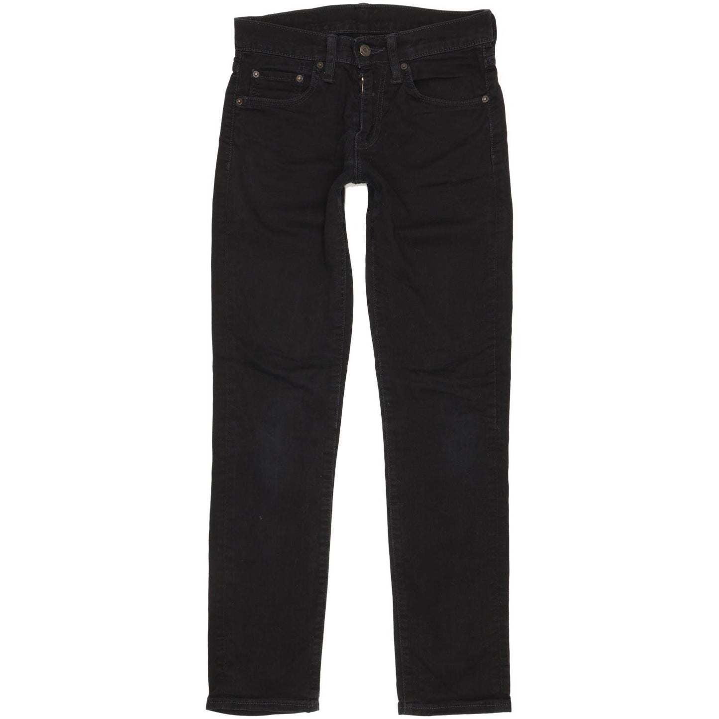 Levi's 511 Men Black Straight Slim Stretch Jeans W28 L32