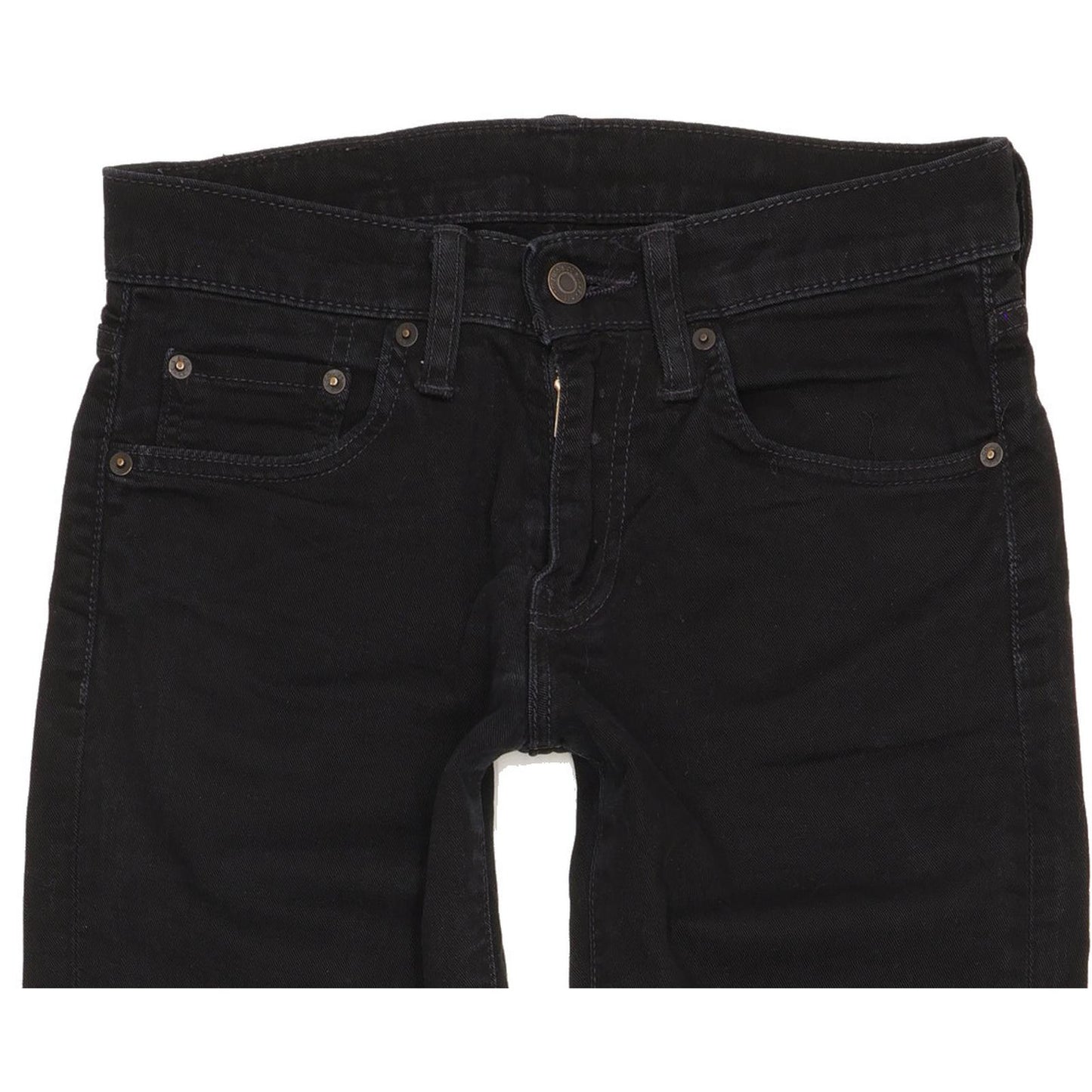Levi's 511 Men Black Straight Slim Stretch Jeans W28 L32