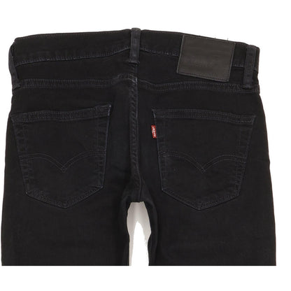 Levi's 511 Men Black Straight Slim Stretch Jeans W28 L32