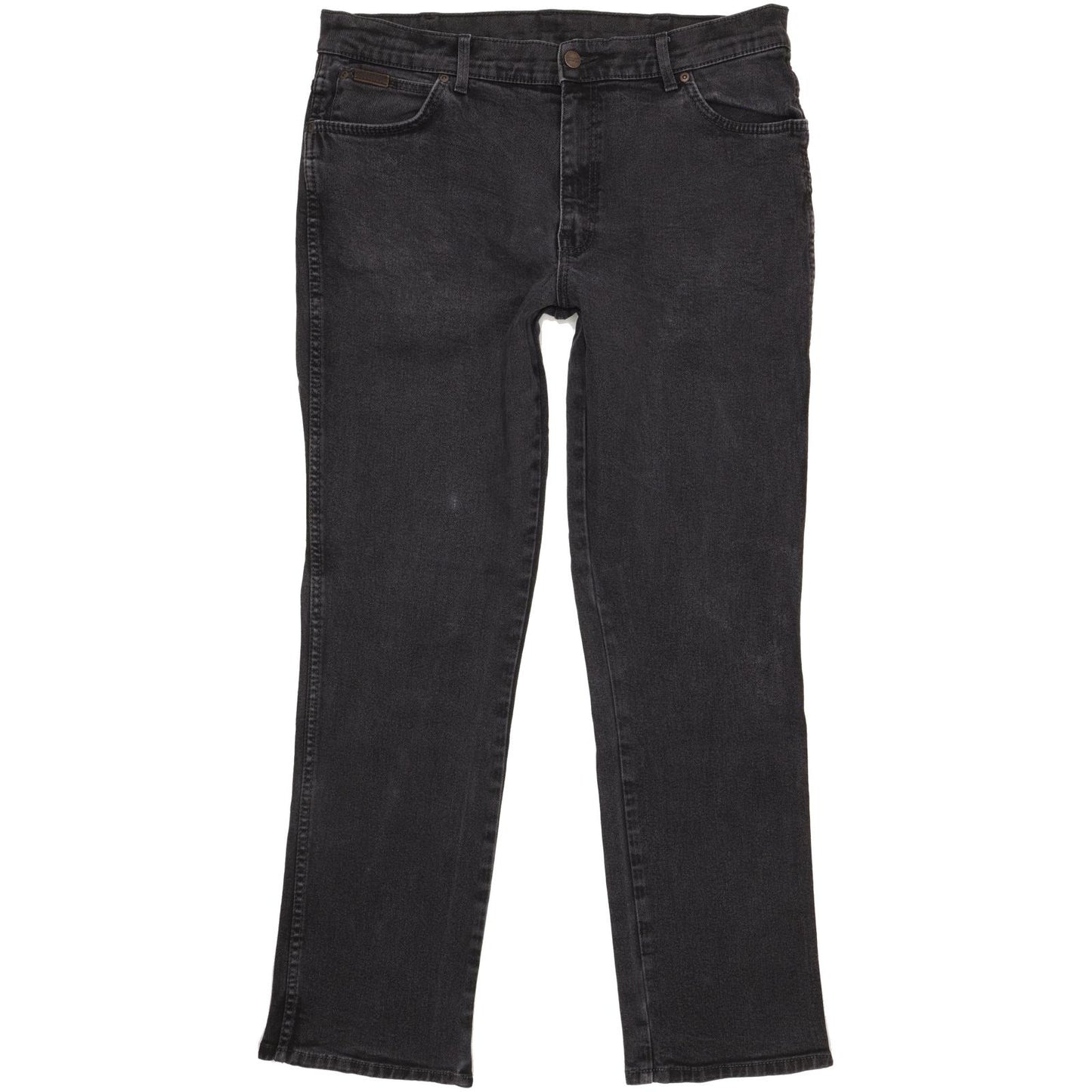 Wrangler Texas Men Blue Straight Regular Stretch Jeans W40 L33