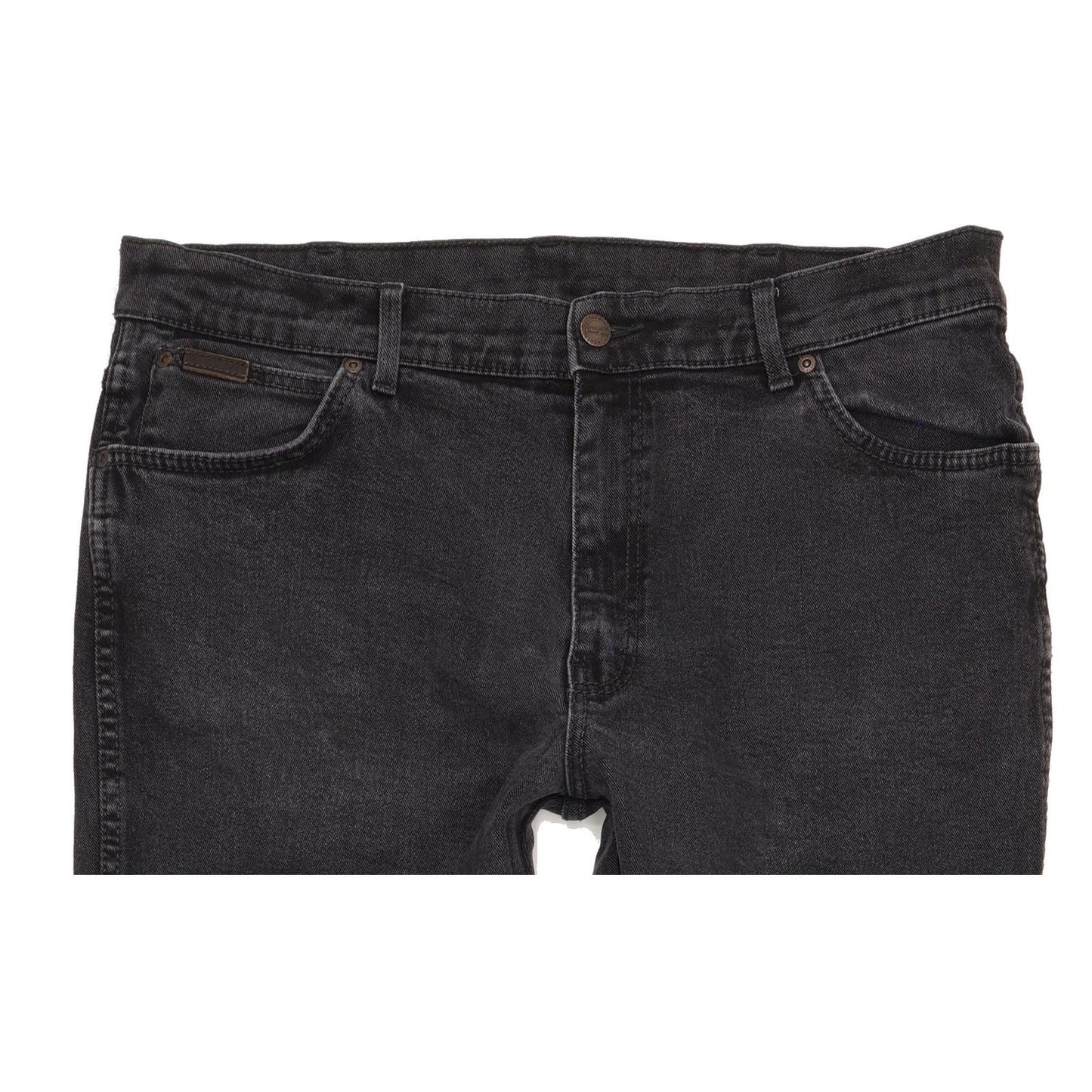 Wrangler Texas Men Blue Straight Regular Stretch Jeans W40 L33