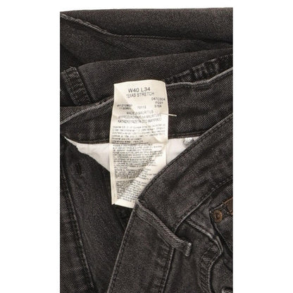 Wrangler Texas Men Blue Straight Regular Stretch Jeans W40 L33