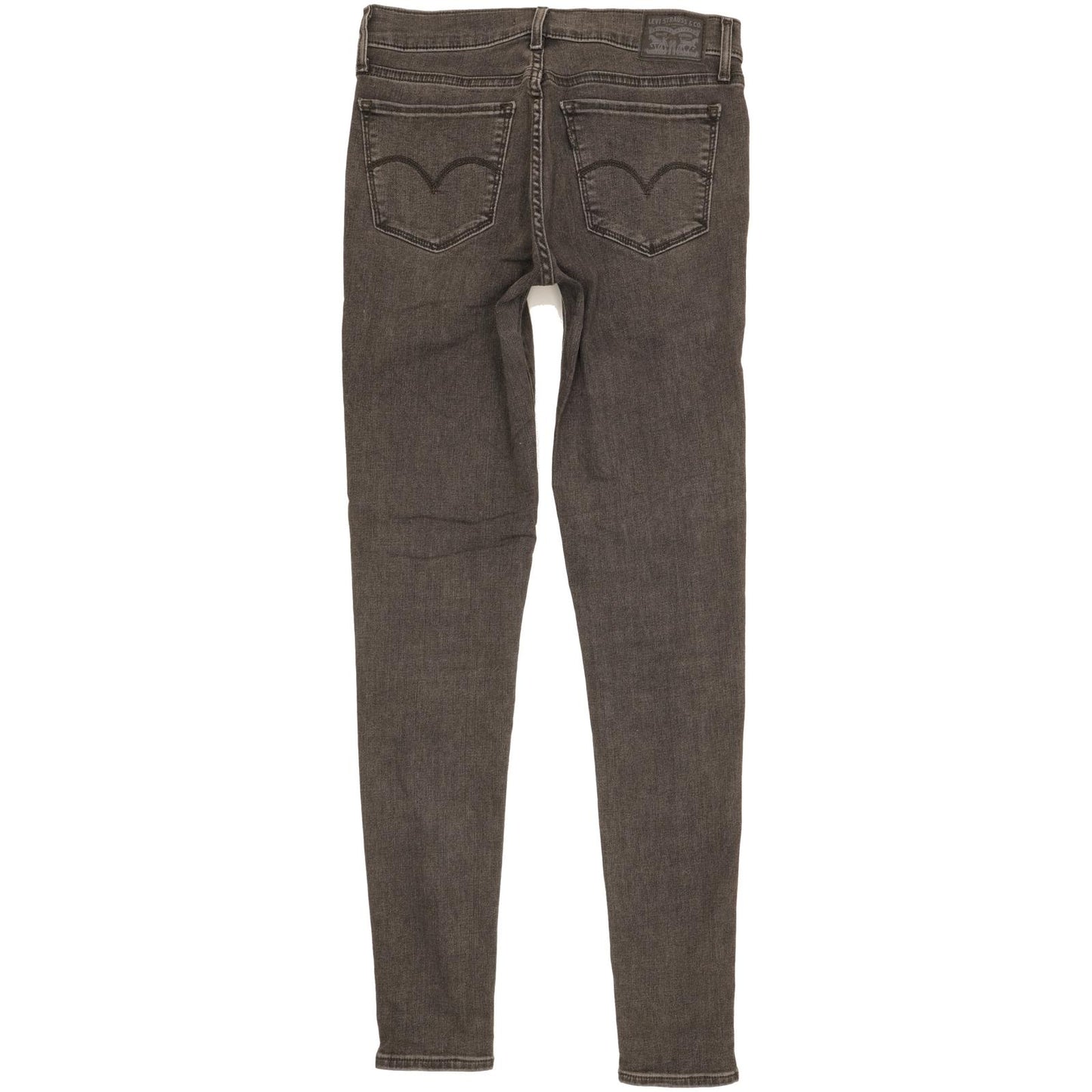 Levi's 710 Super Women Grey Skinny Slim Jeans W29 L32
