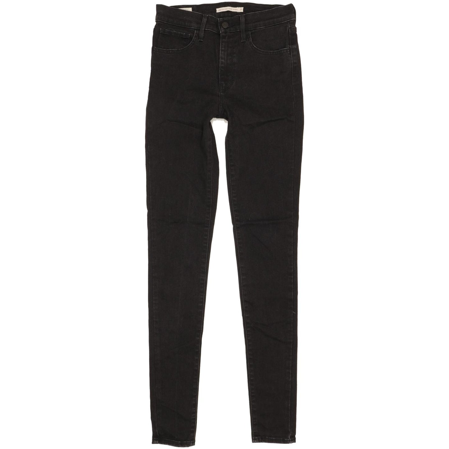 Levi's 720 Women Black Skinny Slim Stretch Jeans W27 L34