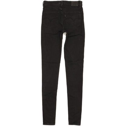 Levi's 720 Women Black Skinny Slim Stretch Jeans W27 L34