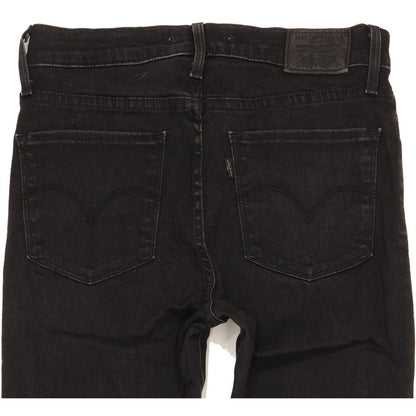 Levi's 720 Women Black Skinny Slim Stretch Jeans W27 L34