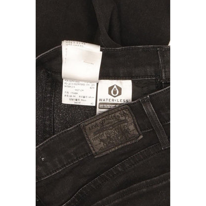 Levi's 720 Women Black Skinny Slim Stretch Jeans W27 L34
