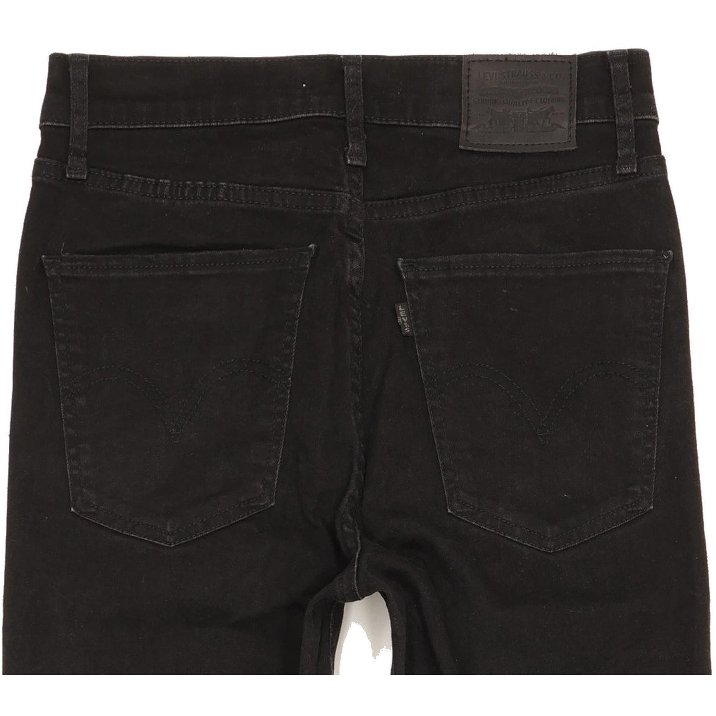 Levi's Mile Black Skinny Slim Stretch Jeans High Waisted W29 L28