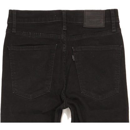 Levi's Mile Black Skinny Slim Stretch Jeans High Waisted W29 L28