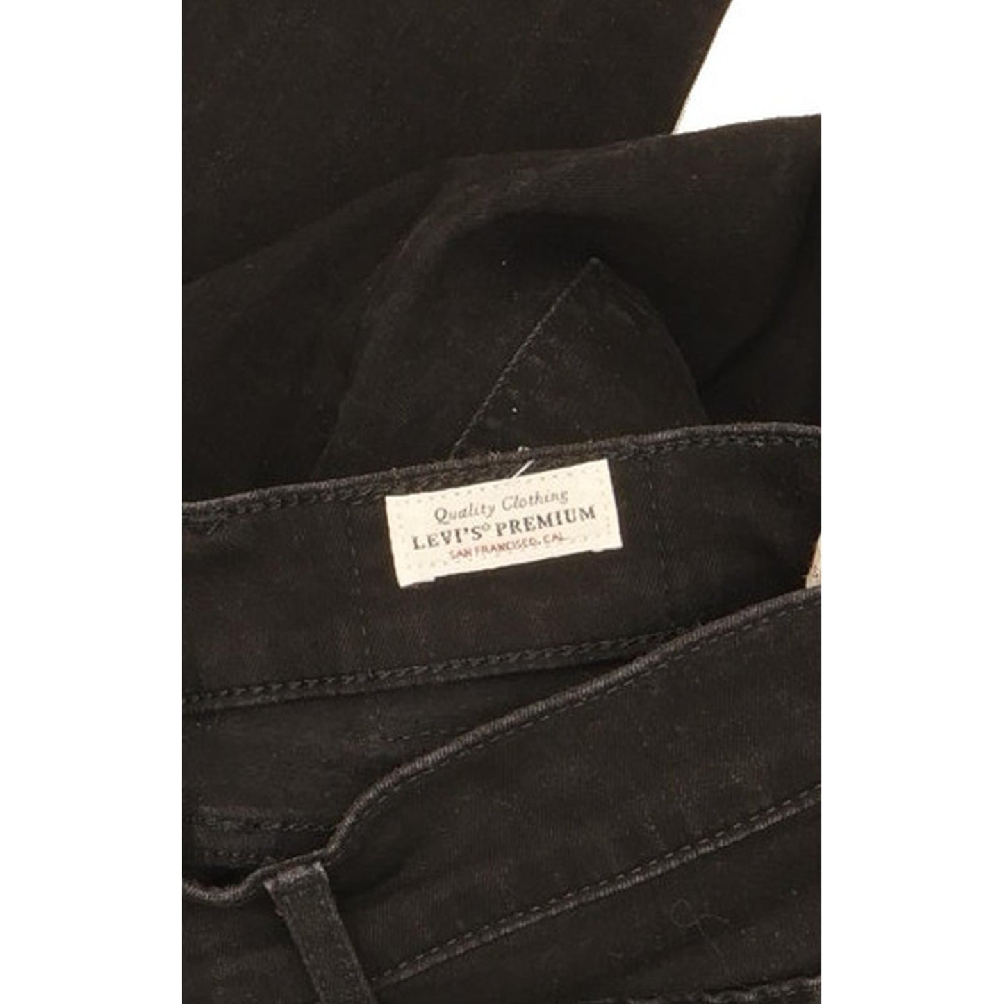 Levi's Mile Black Skinny Slim Stretch Jeans High Waisted W29 L28