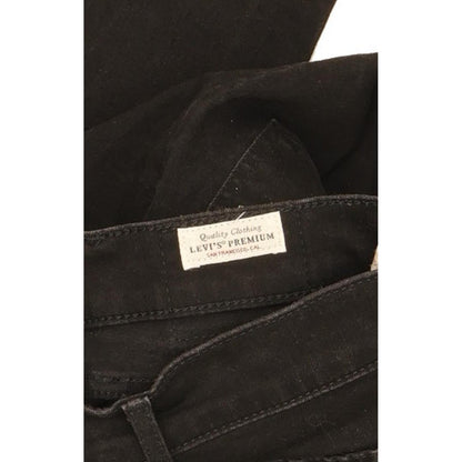 Levi's Mile Black Skinny Slim Stretch Jeans High Waisted W29 L28